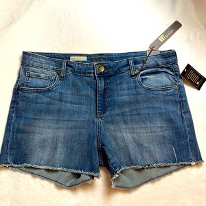 Kut from the Kloth blue denim shorts size 14